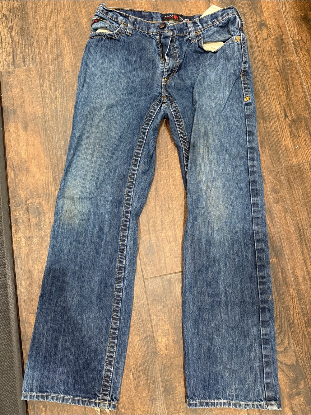 Classic Men's Blue Denim Jeans